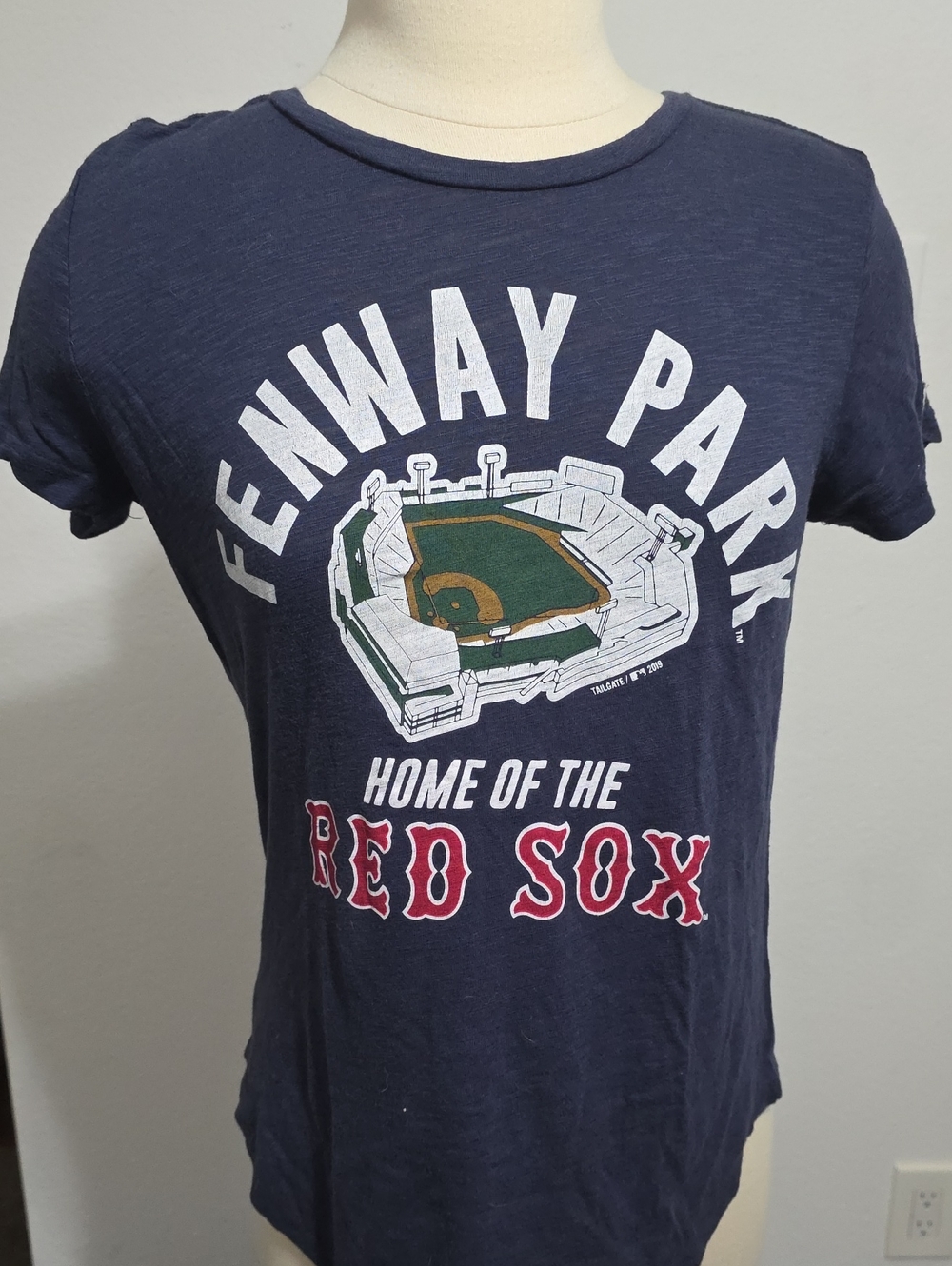 Fenway Park Boston Red Sox Navy Graphic Tee - Sz S